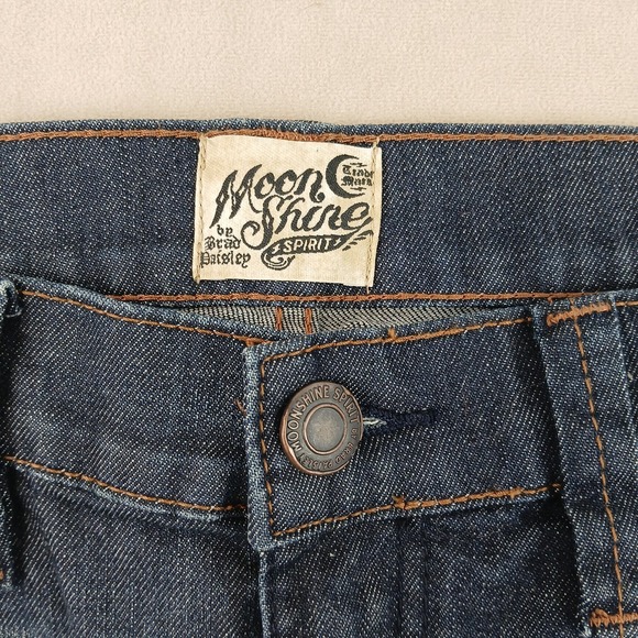 Moon Shine 120 Proof 30x34 **Actual 32x27 Mens Jeans Slim Straight Brad Paisley - Picture 9 of 16